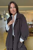 Cooper Needlecord Blazer Coffee Bean  /14 =